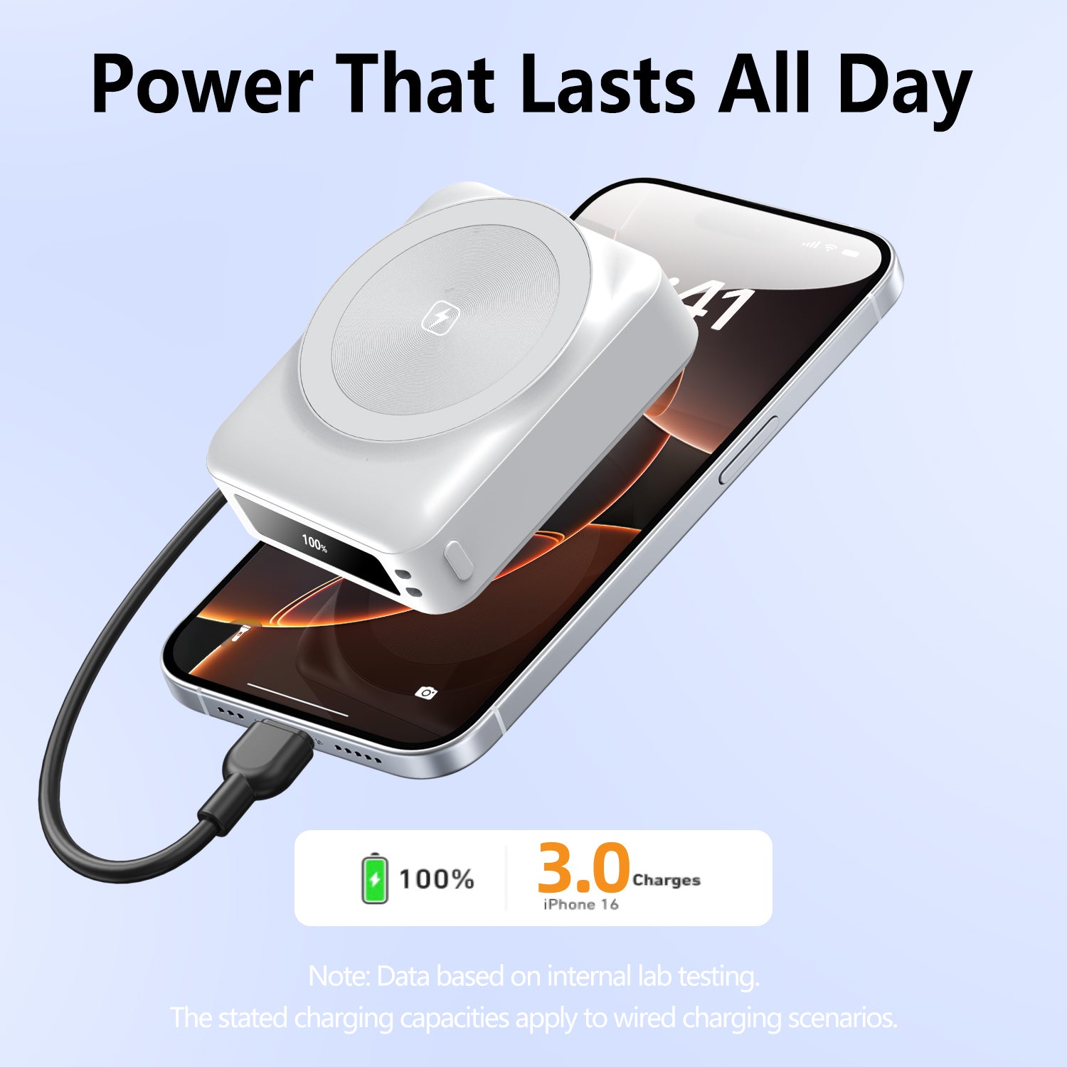 Magsafe Battery 10000mAh Magnetic Power Bank Outdoor