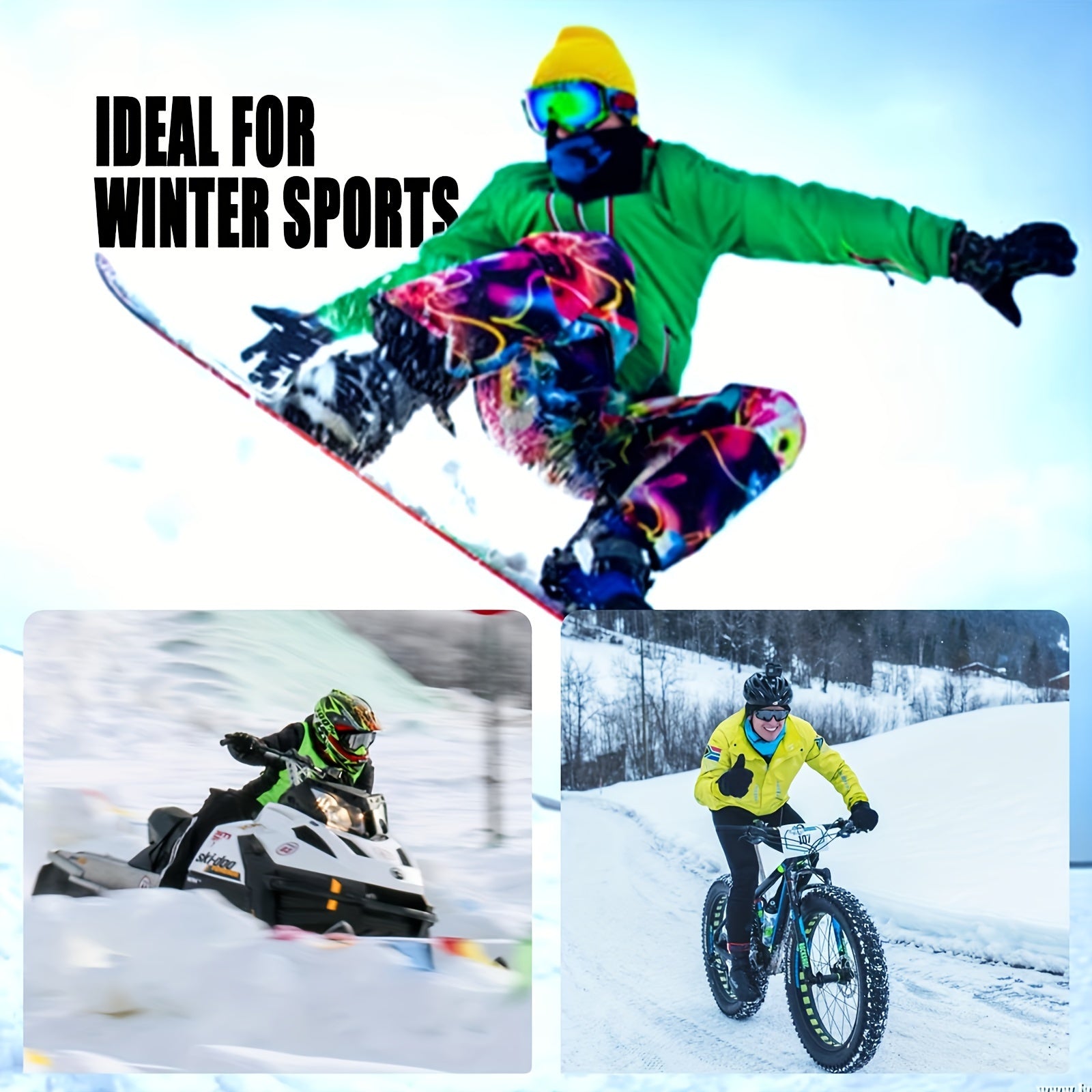 Heated Gloves with 7.4V 5000mAh Power Battery