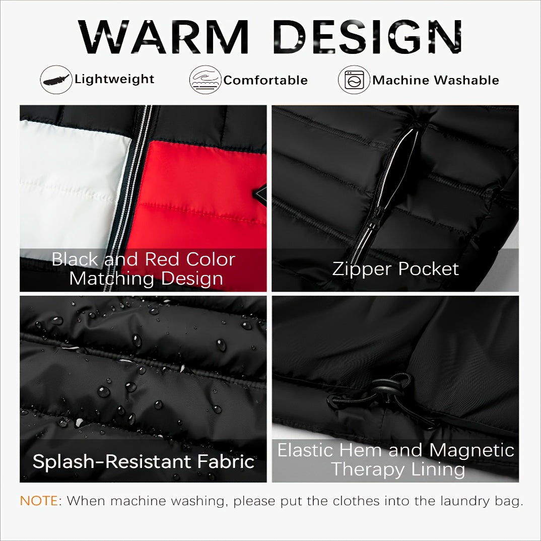 Men's Heated Assorted Colors Design Vest