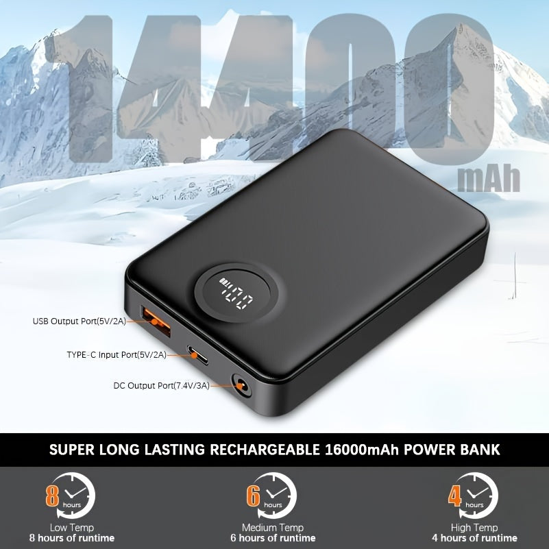 Men's Heated Vest With Gray Hooded