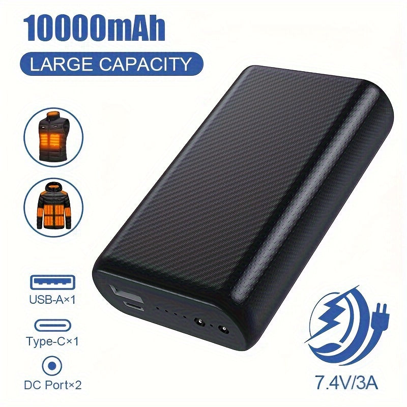 Extra JVUOO 7.4V 10000mAh Jacket&Vest Battery