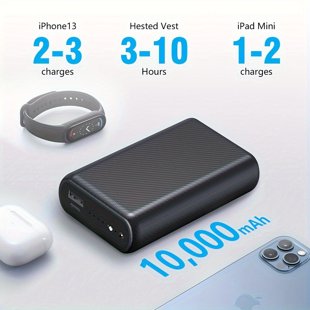 Extra JVUOO 7.4V 10000mAh Jacket&Vest Battery