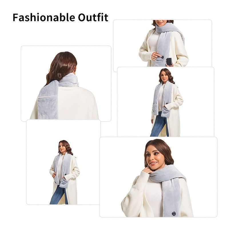 Women's Heated 5V 5000mAh Warm Scarf