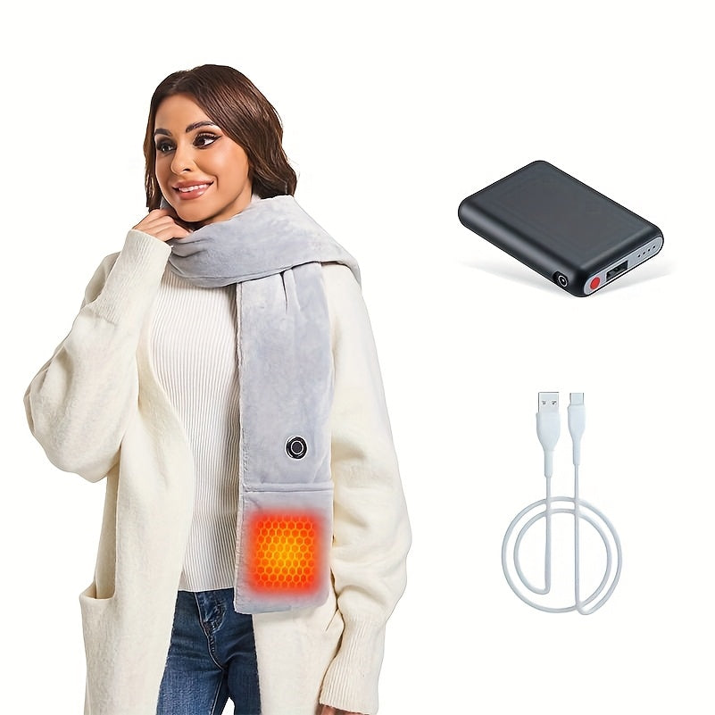 Women's Heated 5V 5000mAh Warm Scarf