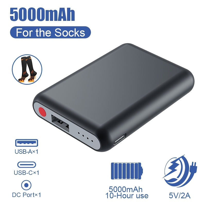 Rechargeable Batteries for Heated Socks 5V 5000mAh