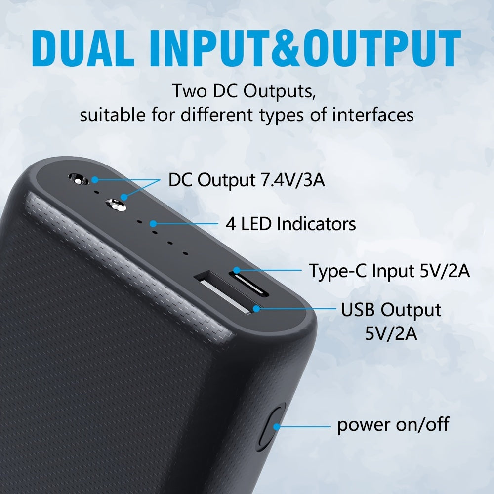 Extra JVUOO 7.4V 16000mAh Jacket&Vest Battery